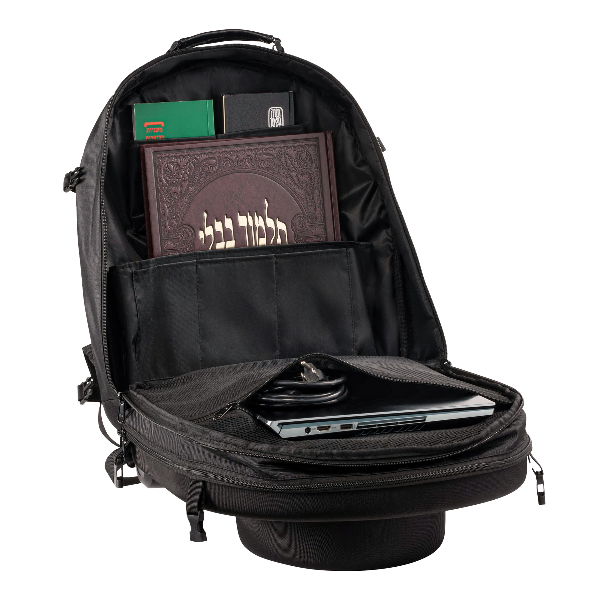 backpack travel bag case Hat Travel Bag – Patent-Pending Hat Box Backpack – Aish Tamid Hats