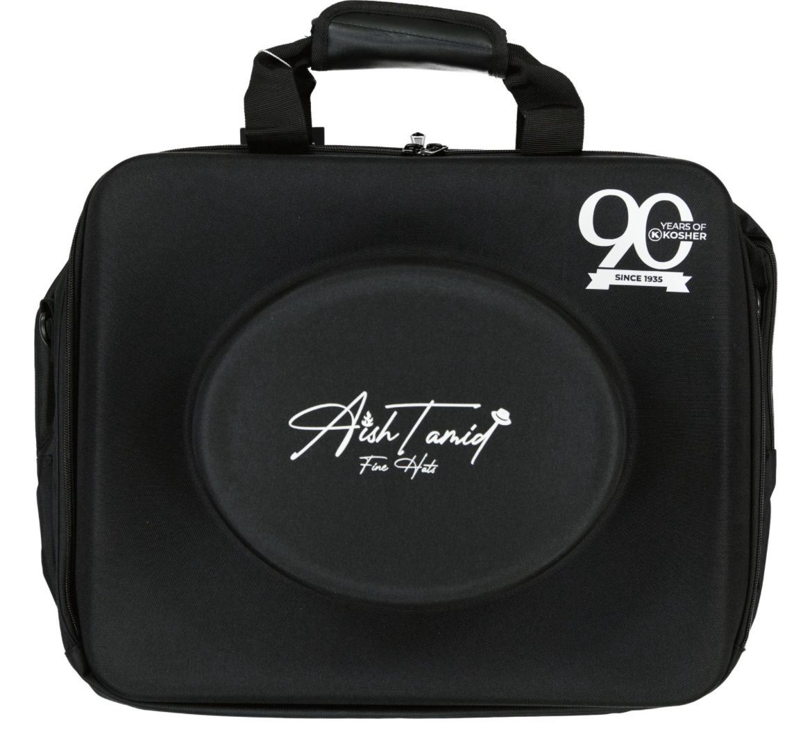 Aish Tamid Hat Messenger Bag + Your Logo / תיק כובע אש תמיד עם הלוגו שלכם